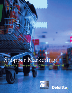 Shopper Marketing - Grocery Manufacturers Association