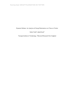 Dynamic Debates: An Analysis of Group Polarization