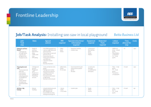 ACC5759 Frontline Leadership resource sheet