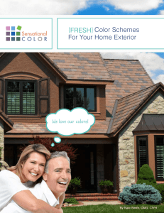 {FRESH}Color Schemes For Your Home Exterior - Therma