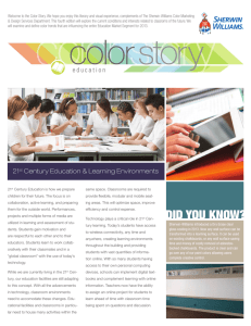 The 2013 Education Color Story - Sherwin