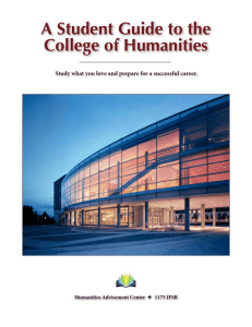 A Student Guide to the College of Humanities, Brigham Young