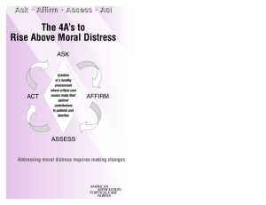 The 4A's To Rise Above Moral Distress - AACN