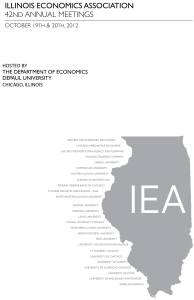 IEA Program 2012 - UIC Center for Economic Education