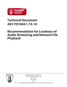 AES Technical Document AES TD1004.1.15-10