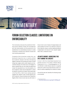 Forum-Selection Clauses