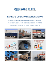 BANKERS GUIDE TO SECURE LENDING