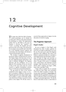 Cognitive Development - Simply Psychology