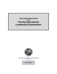 Florida Educational Leadership Examination