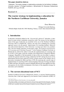 The reactor strategy in implementing e