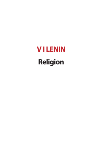 VI LENIN Religion - Communist Party of Great Britain (Marxist