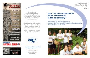 How Can Student-Athletes Make a Difference in the Community?