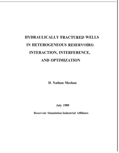 Hydraulically Fractured Wells in Heterogeneous Reservoirs