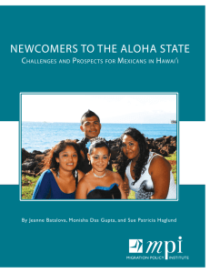 Newcomers to the Aloha State