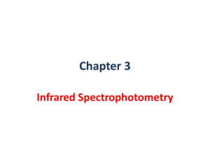 Chapter 4 Infrared Spectrophotometry