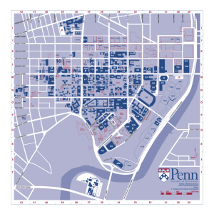 Penn Campus Map - University of Pennsylvania