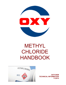 methyl chloride handbook - Occidental Petroleum Corporation