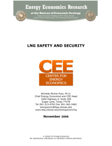 LNG Safety and Security - Bureau of Economic Geology