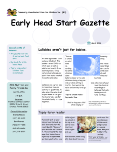 Early Head Start Gazette - Community Coordinated Care for