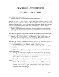 Solutions to Ch 10 Problems