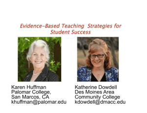 Evidence-Based Teaching Strategies for Student Success
