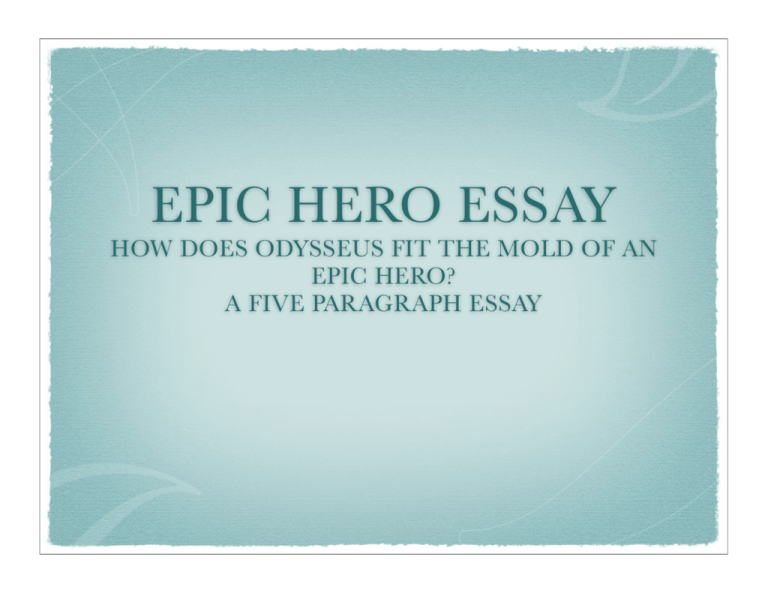 epic-hero-essay