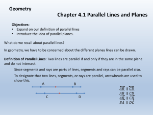 Chapter4 Parallels and Perpendiculars