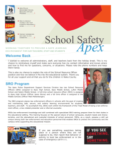School Safety - Lufkin Road Middle School