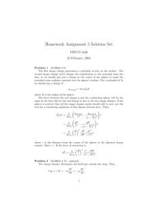 Homework Assignment 5 Solution Set