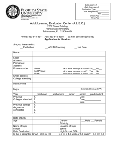 Adult Learning Evaluation Center (ALEC)