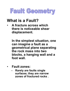 What is a Fault?