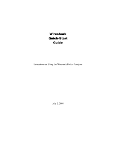 Wireshark QuickStart Guide