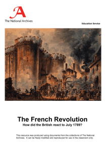 The French Revolution - The National Archives
