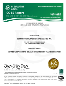 ESR-1093 - Seismic Structural Design Associates, Inc. - ICC-ES