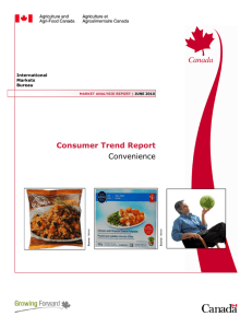 Consumer Trend Report Convenience