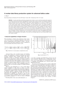 A nuclear data library production system for advanced lattice codes