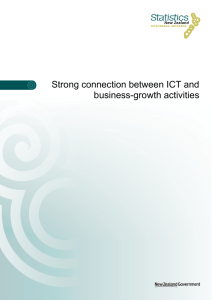 Strong connection between ICT and business