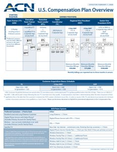 US Compensation Plan Overview