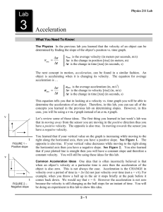 3 Acceleration