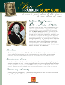 Ben Franklin Study Guide.indd