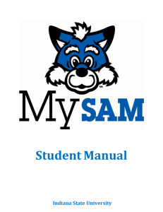 StudentManual - Indiana State University