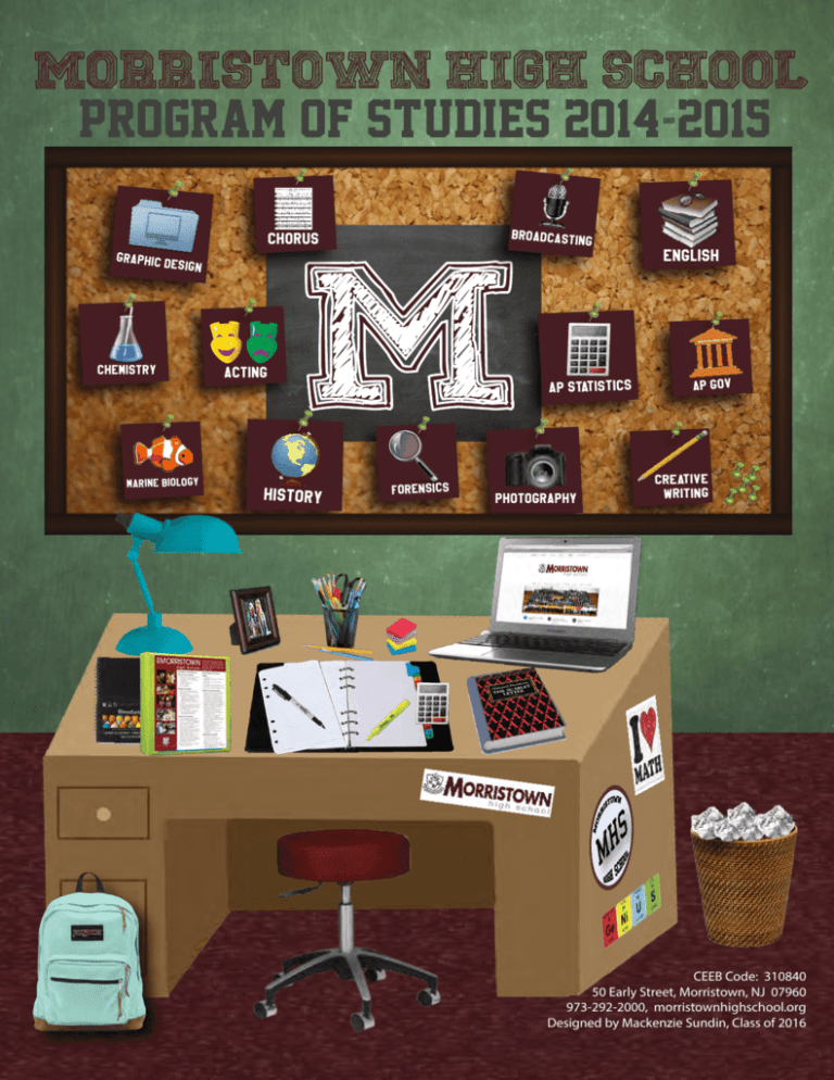 MORRISTOWN HIGH SCHOOL Program Of Studies 2014 2015