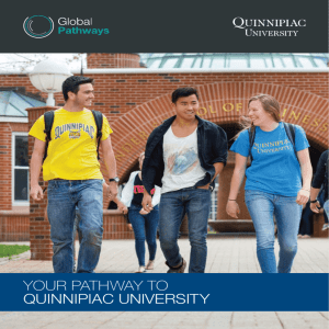 your pathway to quinnipiac university