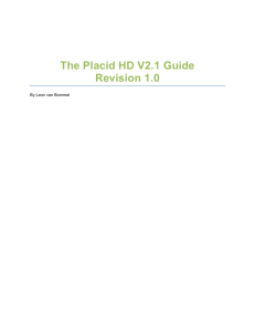Placid HD Guide - Twisted Pear Audio