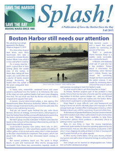 Boston Harbor still needs our attention