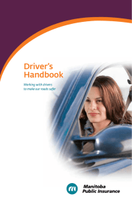 Driver's Handbook - Manitoba Public Insurance