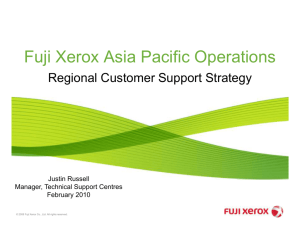 Fuji Xerox Asia Pacific Operations
