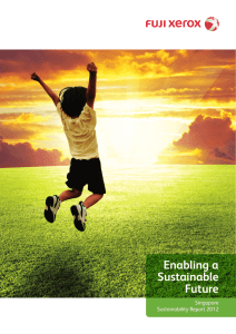 Enabling a Sustainable Future