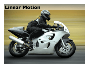 Linear Motion - Learn Conceptual Physics