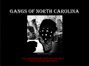 Gangs of North Carolina